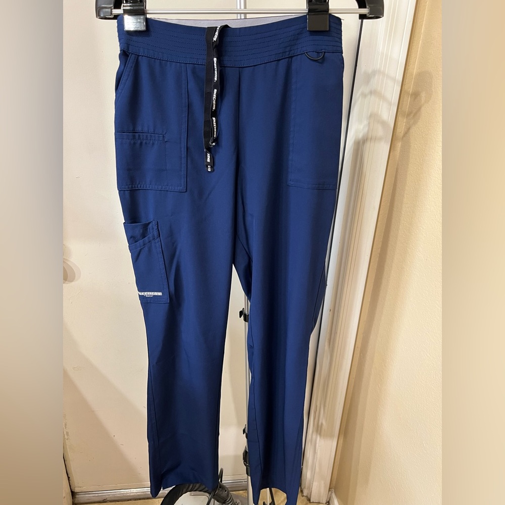 Skechers Women’s Navy Scrub Pants Barco Medical Uniform Size S